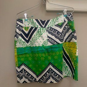 Size 10 Beautifully Patterned Trina Turk Skirt